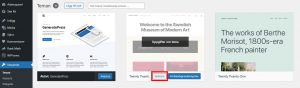 Så här byter du tema via din admin-panel i WordPress